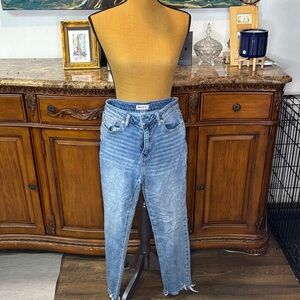 Classic Light Blue Straight Leg Jeans